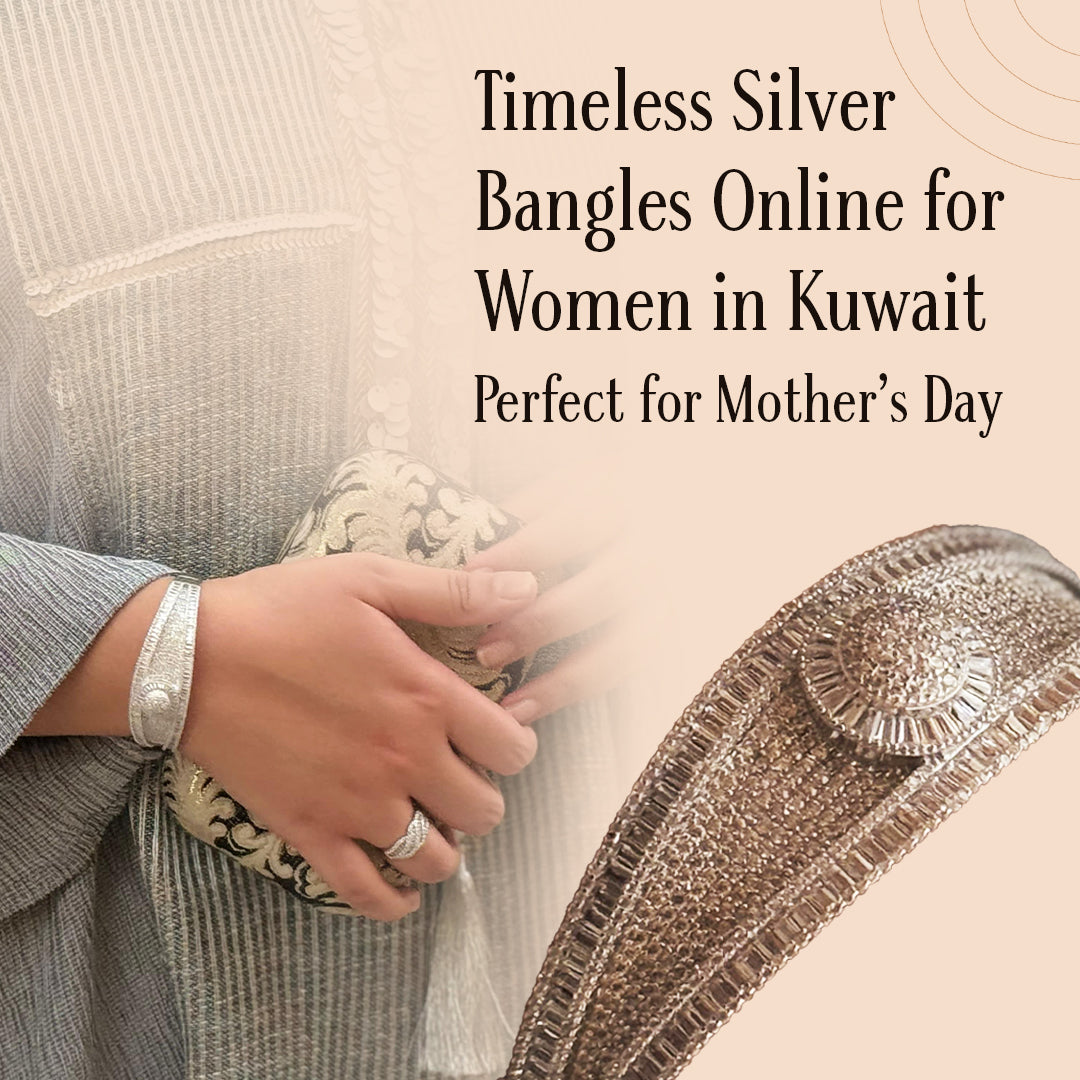 Timeless Silver Bangles Online for Women in Kuwait – Perfect for Mother’s Day