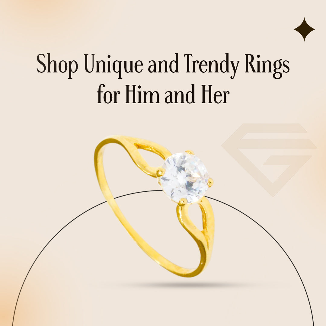 Shop Unique and Trendy Rings for Him and Her