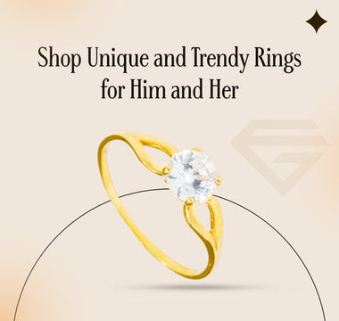 Shop Unique and Trendy Rings for Him and Her