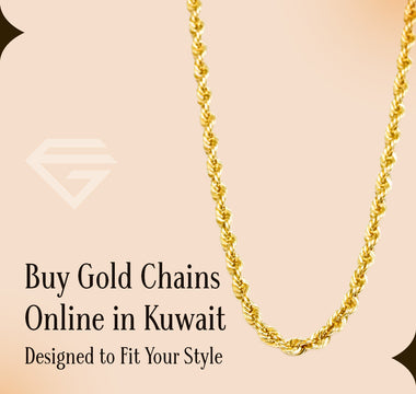 Buy Gold Chains Online in Kuwait - Designed to Fit Your Style