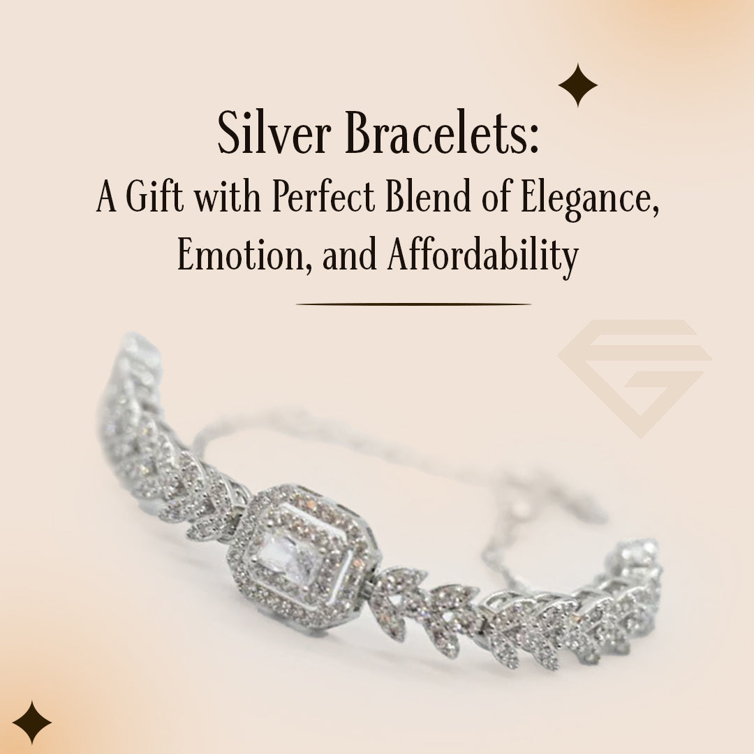Silver Bracelets: A Gift with Perfect Blend of Elegance, Emotion, and Affordability
