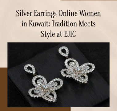 Silver Earrings Online for Women in Kuwait