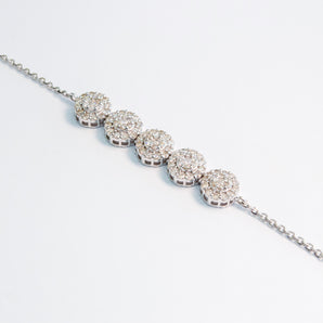 WHITE MOON DIAMOND BRACELET