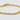 GOLD-PLATED STERLING SILVER ZENITH BRACELET