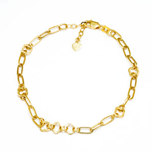 GOLD HOLLOW LINK CHAIN