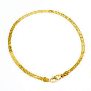 GOLD SNAKE CHAIN BRACELET