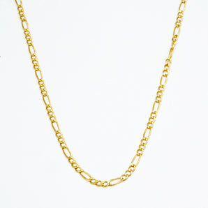 GOLD FIGARO CHAIN FOR WOMEN