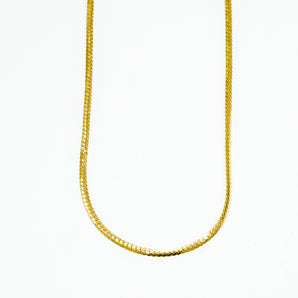 COBRA PATTERN GOLD CHAIN