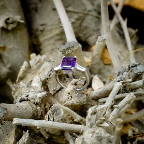 ROYAL AMETHYST STATEMENT RING