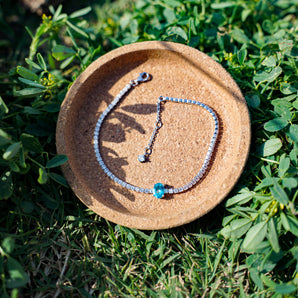 TOPAZ SOLITAIRE TENNIS BRACELET