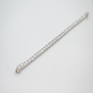 STERLING SILVER TENNIS BRACELET