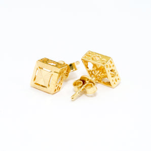 GOLD KITE EARRINGS