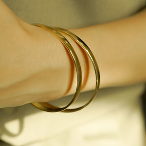 GOLD PLATED LUXE BANGLE