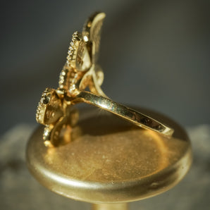 GOLDEN BUTTERFLY RING