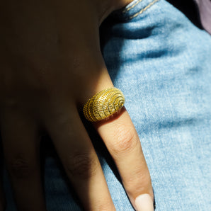 GOLDEN DOME RING