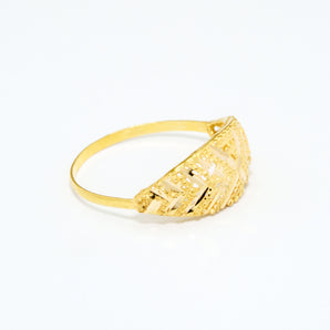 GOLD ABSTRACT RING